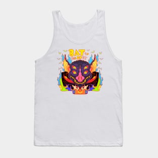 Bat to the bone Tank Top